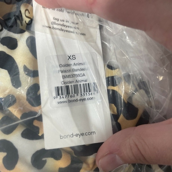 NWT Bound by Bond Eye [ XS‎ ] Animal Bandeau Top + Cheeky Bikini Bottom - Picture 9 of 12